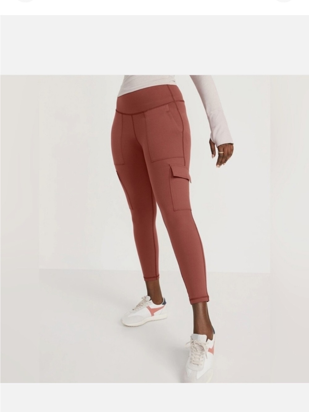 Old Navy Women’s Leggings in Rust Clay